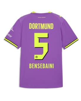Borussia Dortmund Ramy Bensebaini #5 Maglia Gara Terza Repliche 2026-27 Maniche Corte Borussia Dortmund Ramy Bensebaini #5 Maglia Gara Terza Repliche 2026-27 Maniche Corte